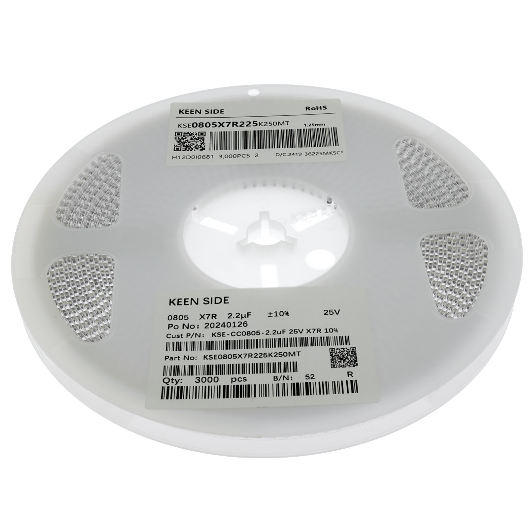 KSE-CC0805-2.2uF 25V X7R 10%
