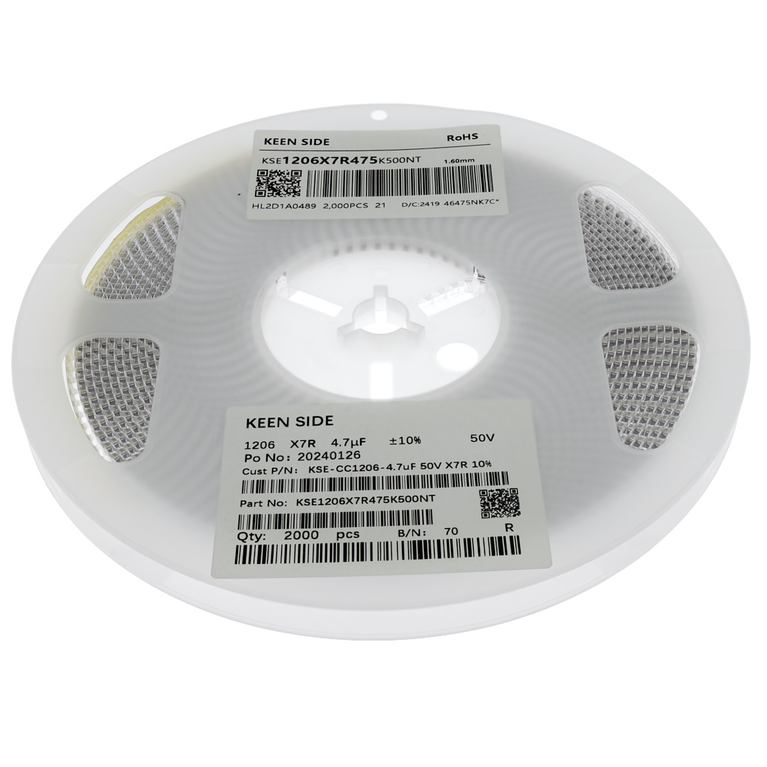 KSE-CC1206-4.7uF 50V X7R 10%